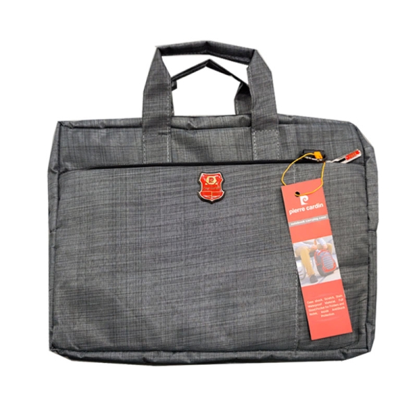 کیف لپ تاپ دستی 14 اینچی پیرکاردین مدل Pierre-Cardin Camel نوک مدادی