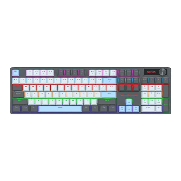 کیبورد با سیم گیمینگ ردراگون مدل Redragon CAESURA K718 GB RGB