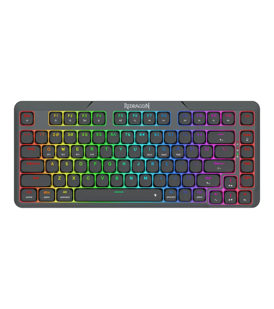 کیبورد بی سیم گیمینگ ردراگون مدل Redragon AETHER PRO K706 RGB
