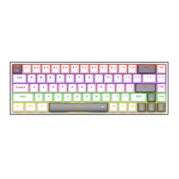 کیبورد بی سیم/باسیم گیمینگ ردراگون مدل Redragon LENA PRO K705WG R RGB