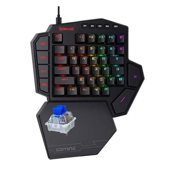 کی پد با سیم گیمینگ ردراگون مدل Redragon Diti K585 RGB