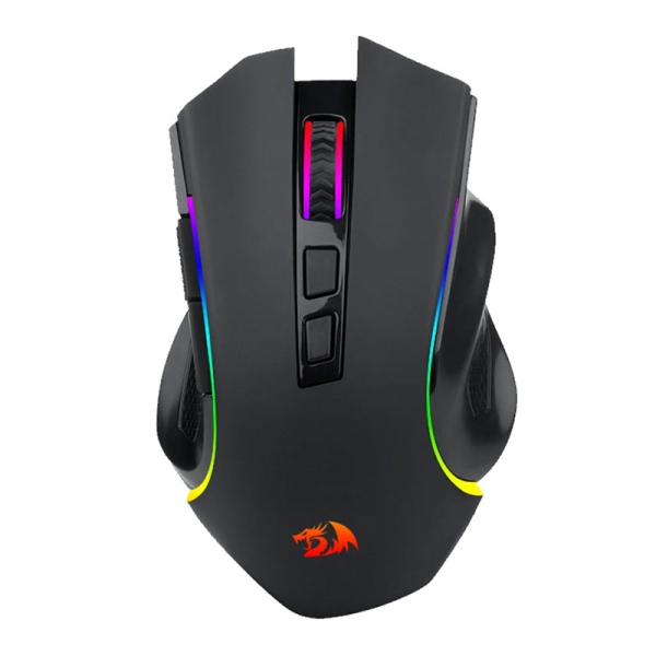 ماوس گیمینگ ردراگون با سیم/بی سیم مدل Redragon GRIFFIN PRO M602P-KS RGB