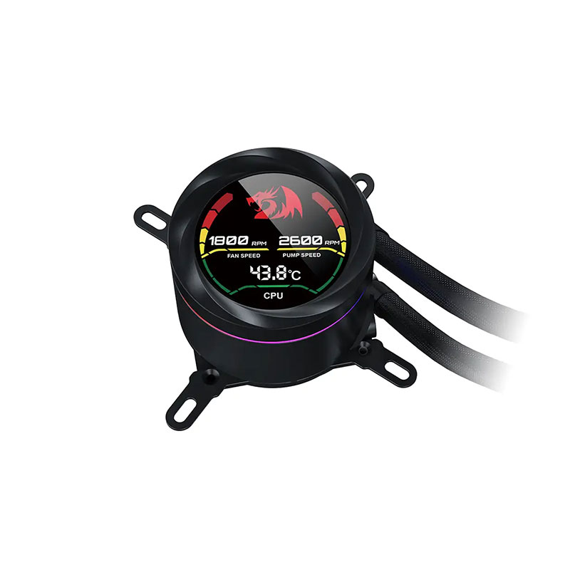 خنک کننده آبی پردازنده ردراگون مدل Redragon CCW-1017 360 ARGB - Image 5