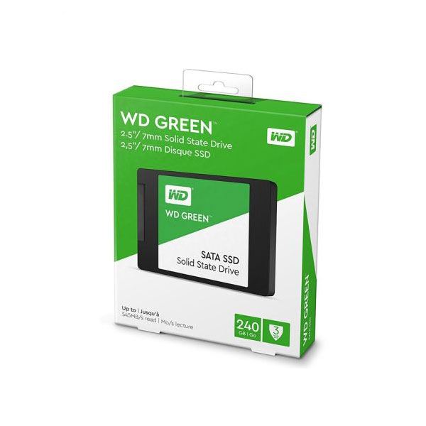 اس اس دی اینترنال وسترن دیجیتال مدل Green WDS240G2G0A ظرفیت 240 گیگابایت