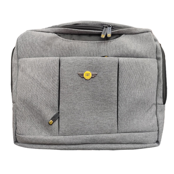 کیف لپ تاپ سه کاره دو تبله 15.6 اینچی کت مدل CAT 403 خاکستری