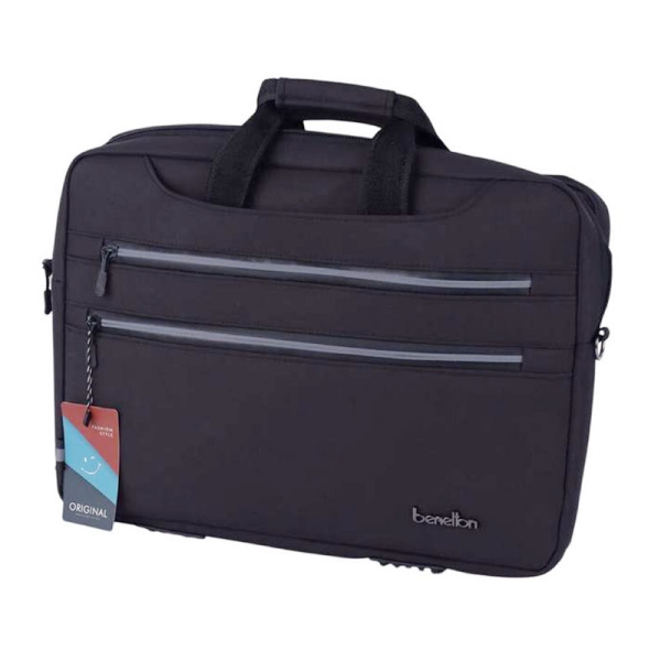 کیف لپ تاپ سه کاره دو تبله 15.6 اینچی بنتون مدل Benetton B0139