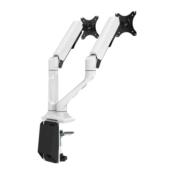 پایه نگهدارنده دو قلو مانیتور ارگو مدل Ergo WLA004 سفید
