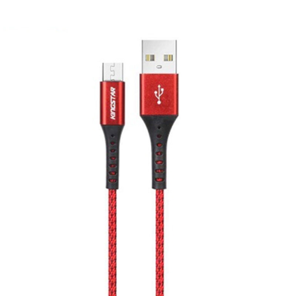 کابل تبدیل USB-A به microUSB کینگ استار مدل King Star K125A 1.1M
