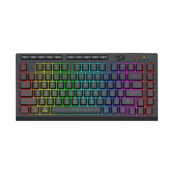 کیبورد بی سیم/باسیم گیمینگ ردراگون مدل Redragon CRESCENT Pro K524 RGB