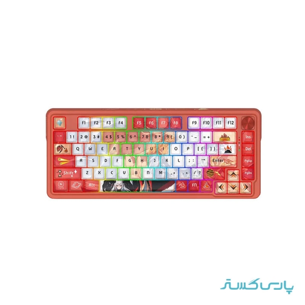 کیبورد بی سیم/باسیم گیمینگ ردراگون مدل Redragon UCAL PRO K673 AK RGB