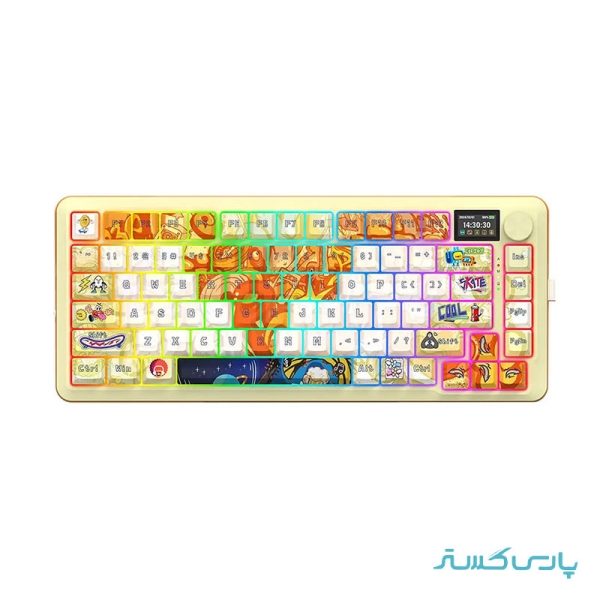 کیبورد بی سیم/باسیم گیمینگ ردراگون مدل Redragon FLEKACT PRO K708 GF RGB