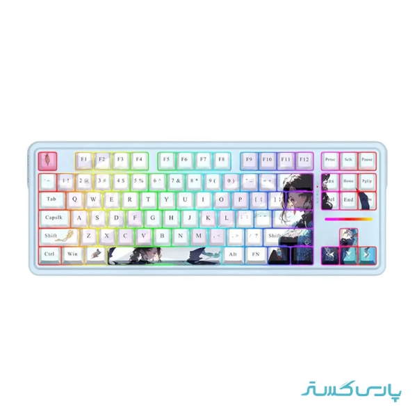 کیبورد باسیم/بی سیم گیمینگ ردراگون مدل Redragon ANTONIUM PRO K728 AK RGB