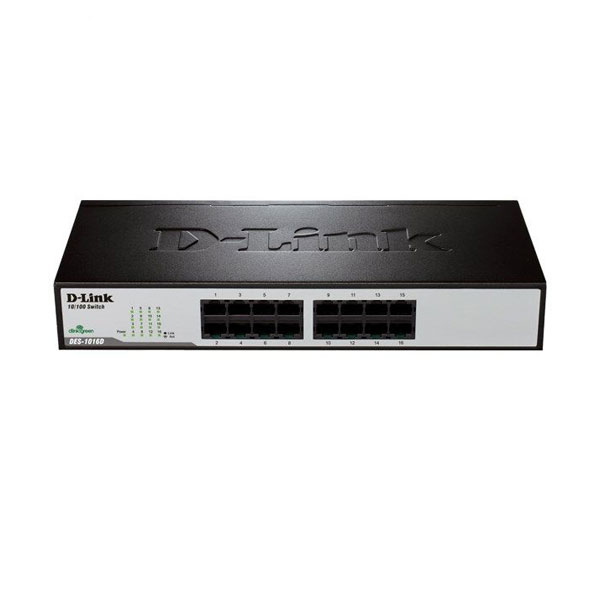سوییچ 16 پورت دی-لینک مدل des-1016d
