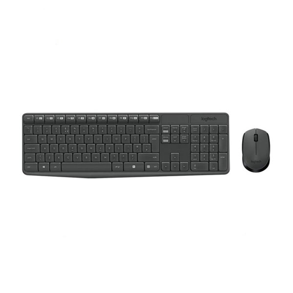 کیبورد و ماوس بی سیم لاجیتک مدل LOGITECH MK235 با حروف فارسی